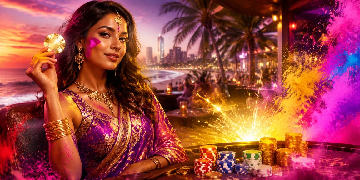 Festive Holi celebration with bonuses and prizes