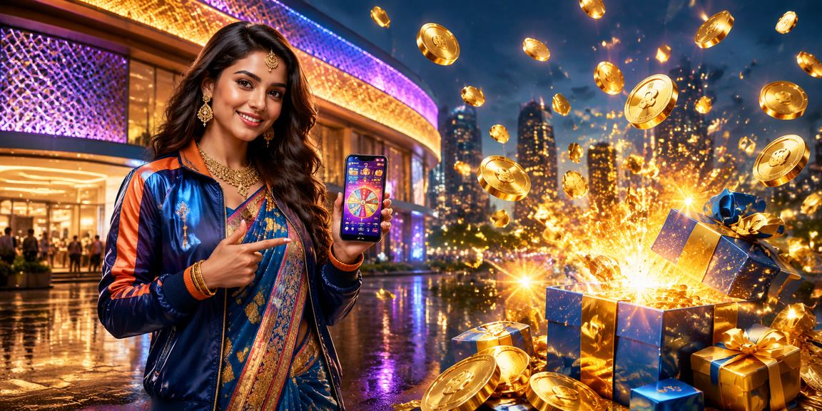 Indian man enjoying card games and cricket betting on mobile at Mumbai